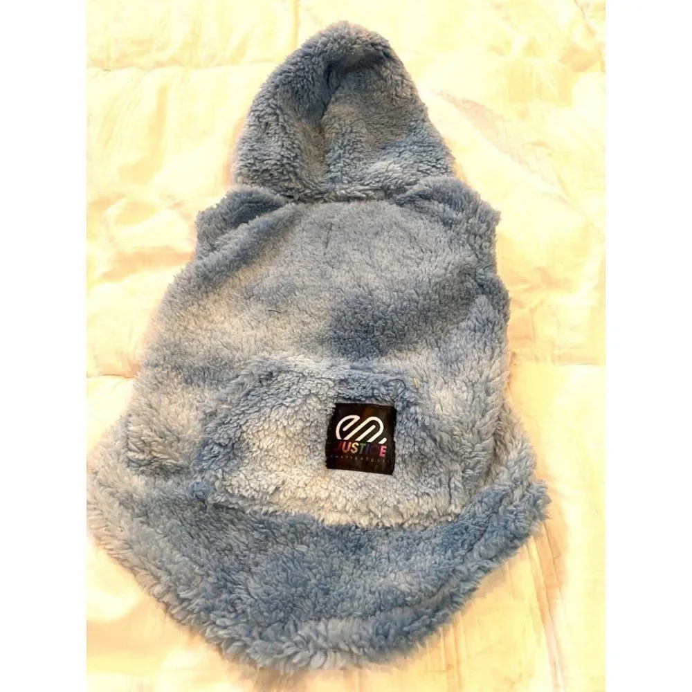 Justice Dog Hoodie Small NWT‎